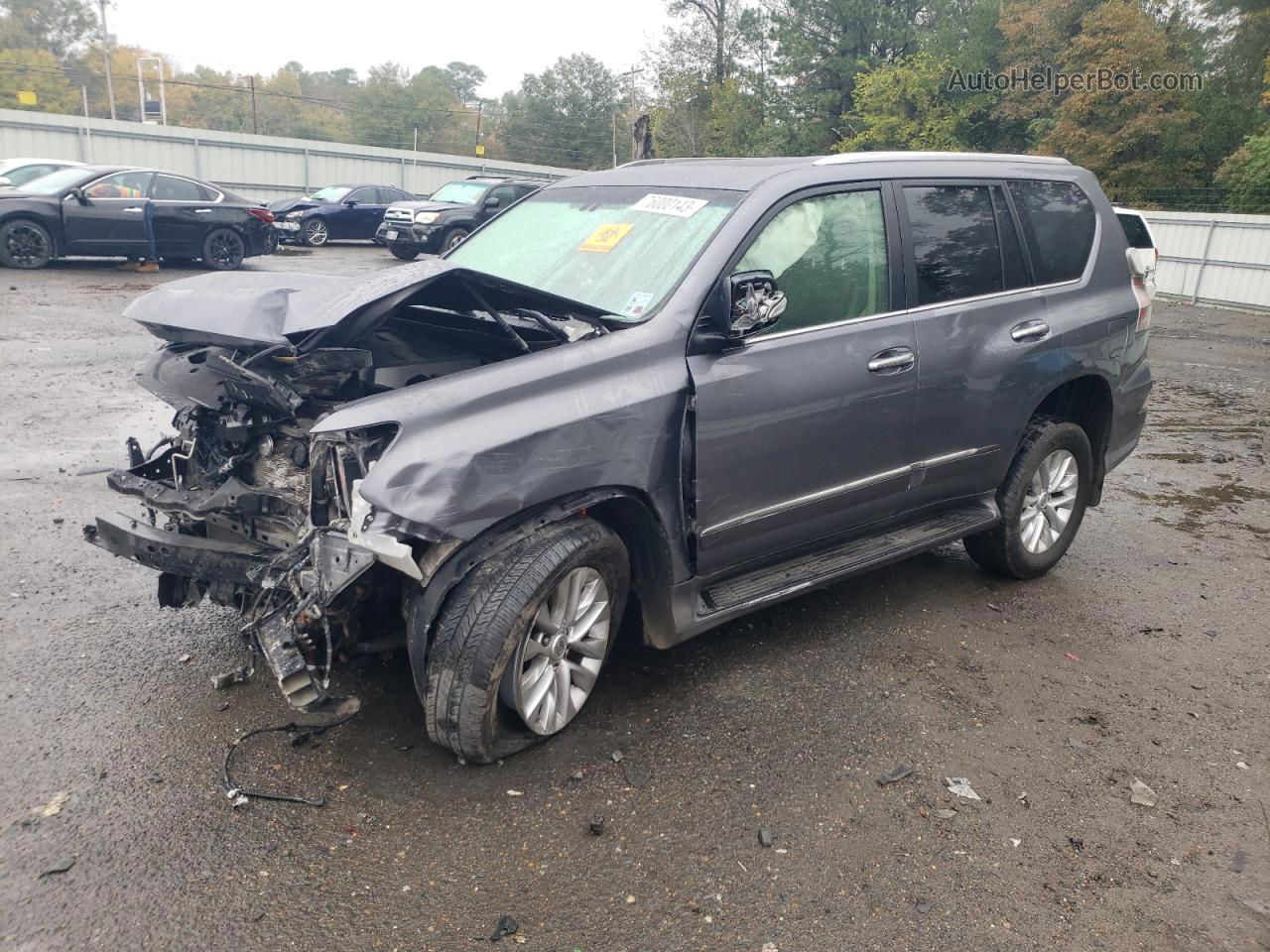 2017 Lexus Gx 460 Gray vin: JTJBM7FX5H5172191