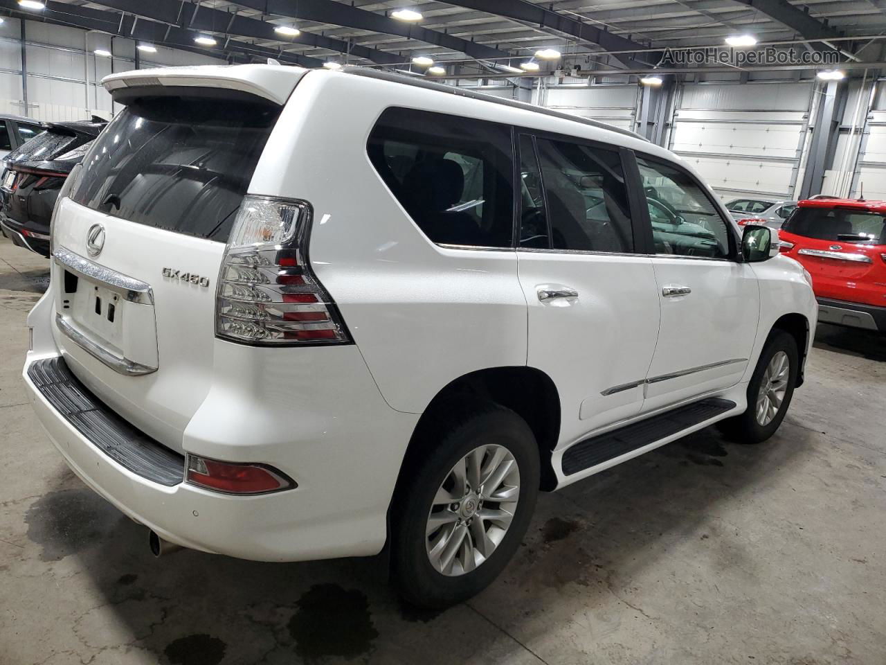 2015 Lexus Gx 460 White vin: JTJBM7FX6F5105791