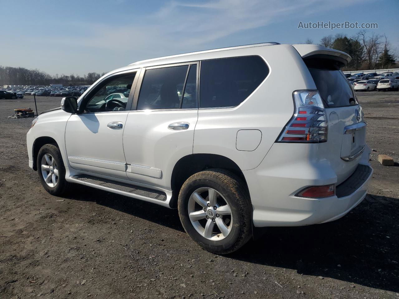 2015 Lexus Gx 460 White vin: JTJBM7FX6F5114832