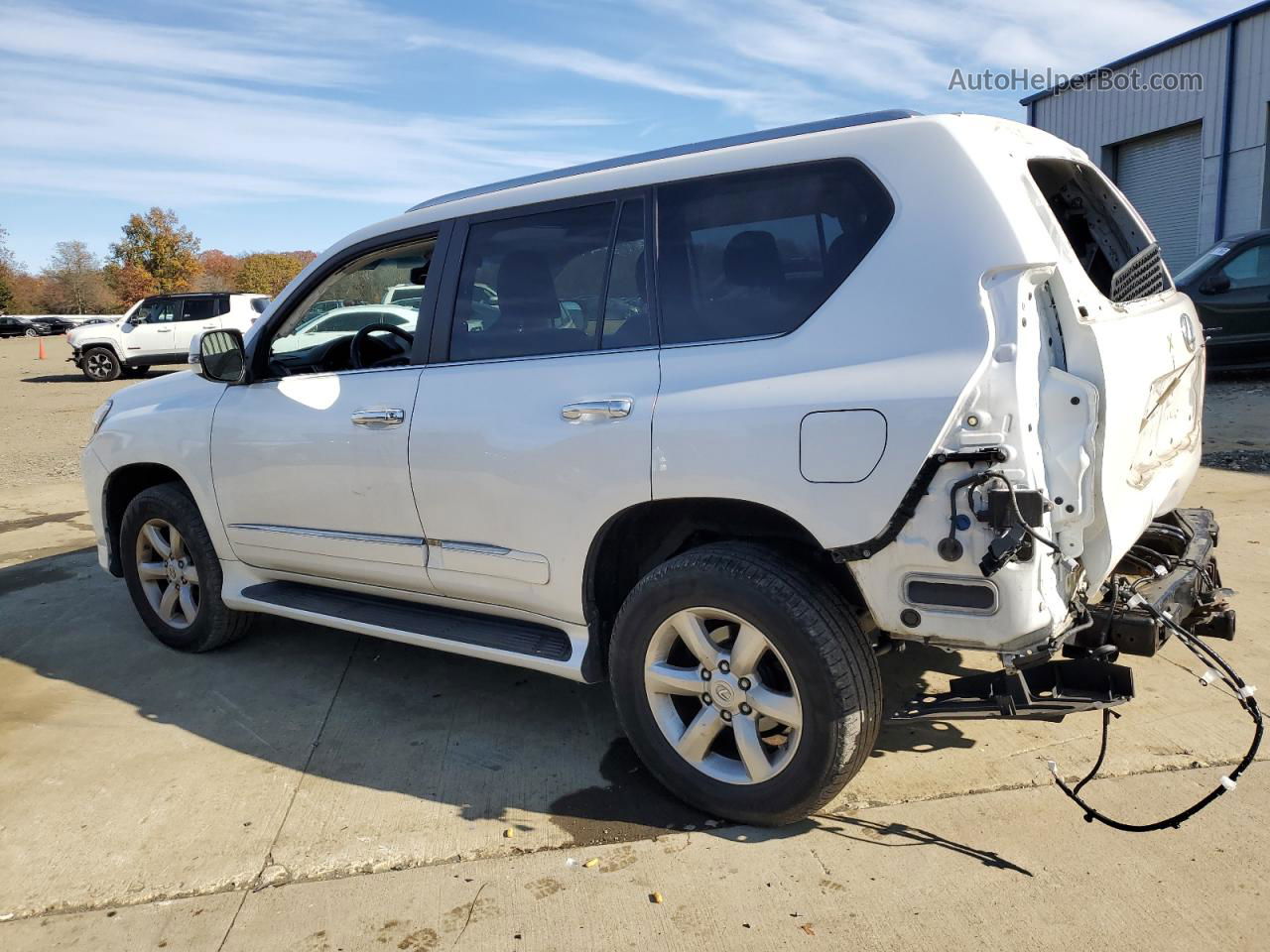 2017 Lexus Gx 460 White vin: JTJBM7FX6H5162768