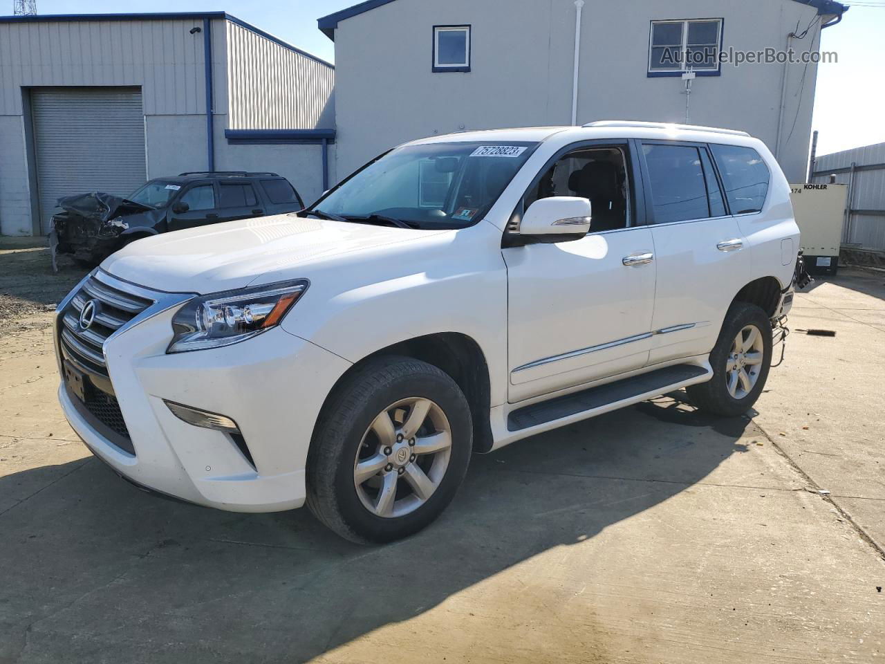 2017 Lexus Gx 460 White vin: JTJBM7FX6H5162768