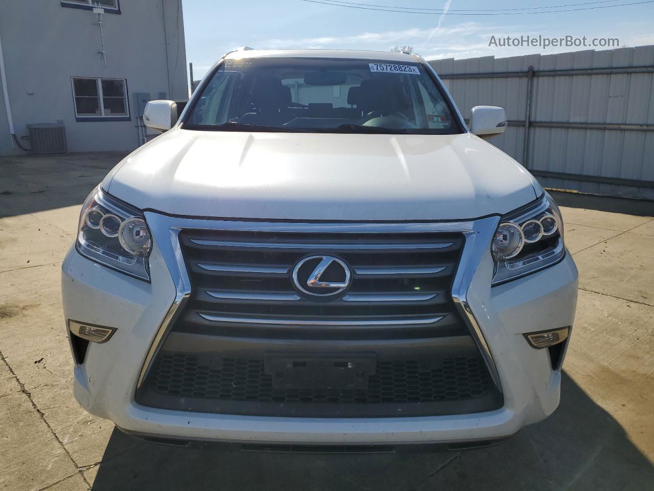 2017 Lexus Gx 460 Белый vin: JTJBM7FX6H5162768