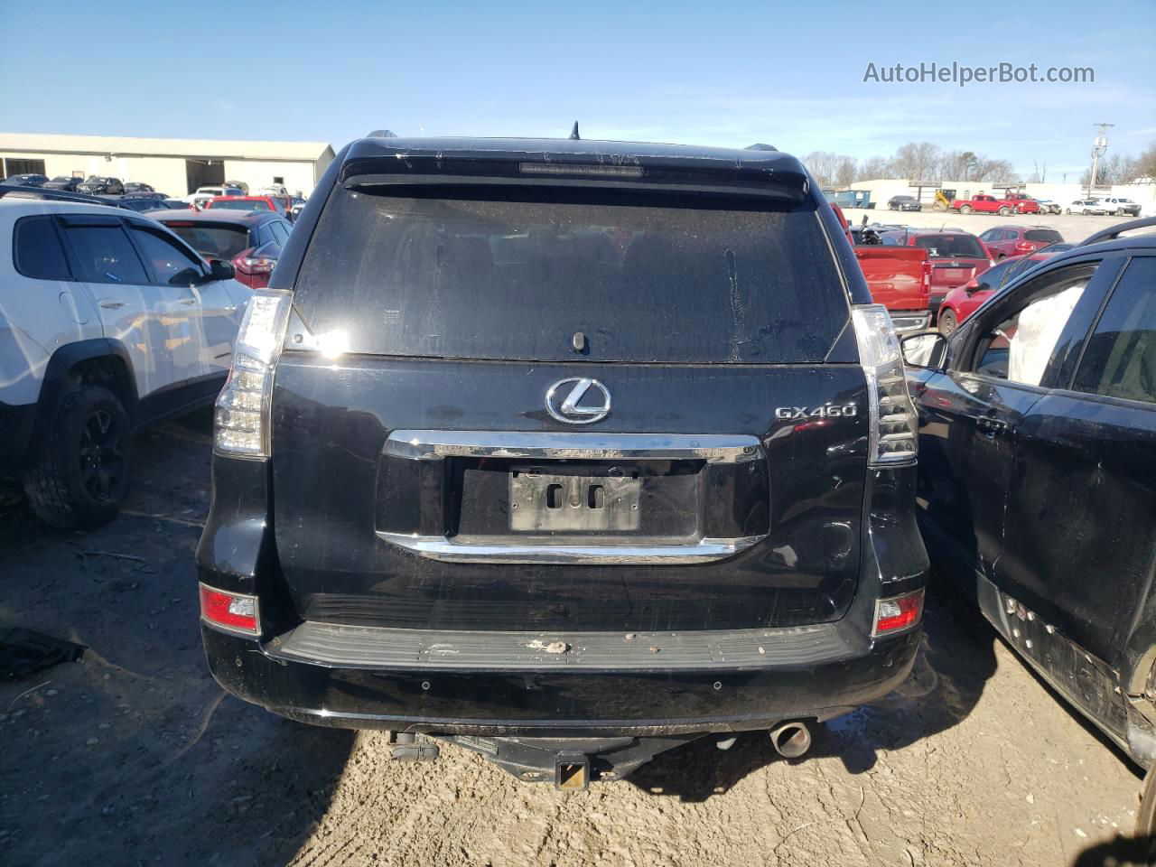 2017 Lexus Gx 460 Black vin: JTJBM7FX6H5163421