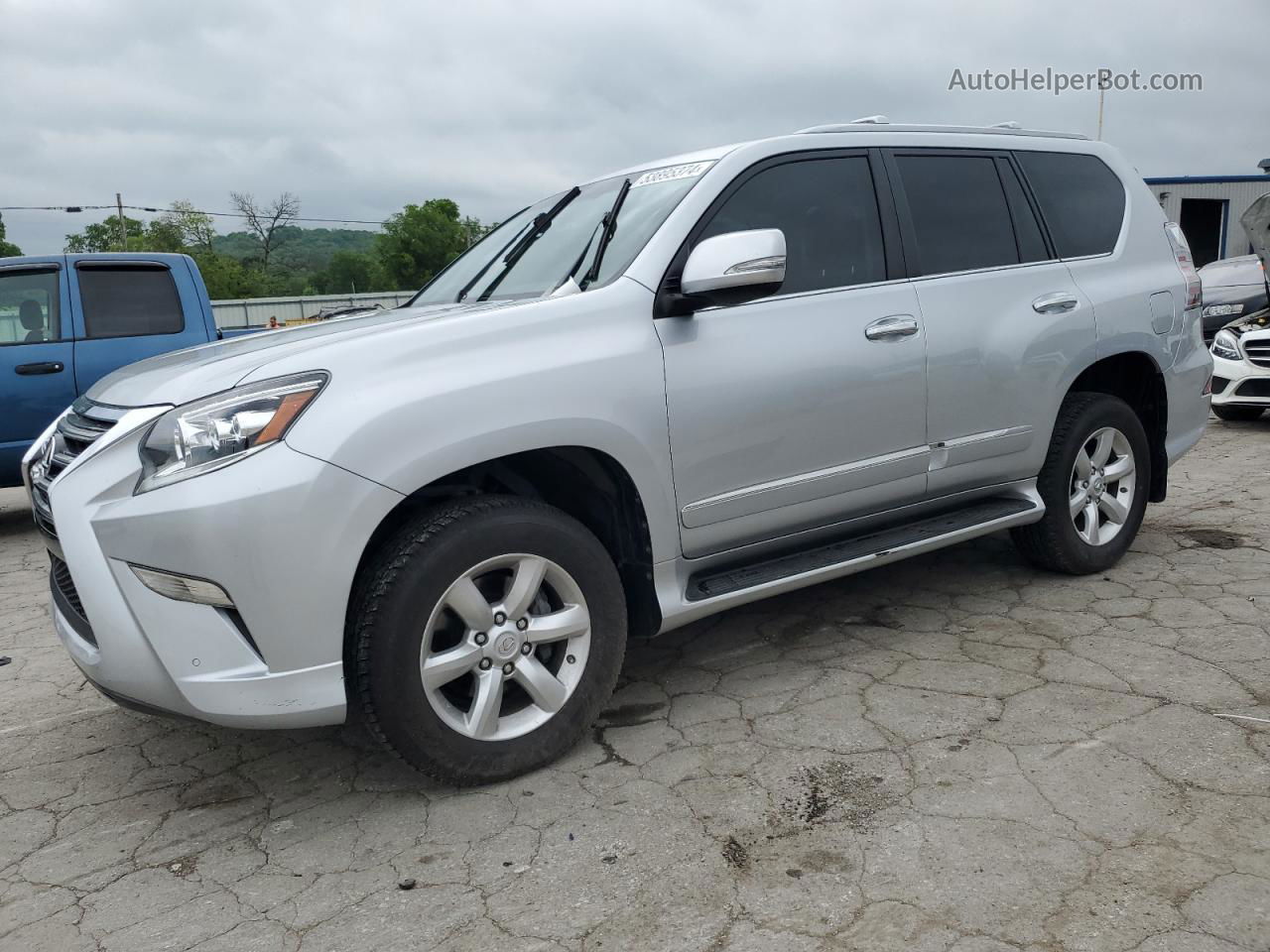 2017 Lexus Gx 460 Silver vin: JTJBM7FX6H5163676