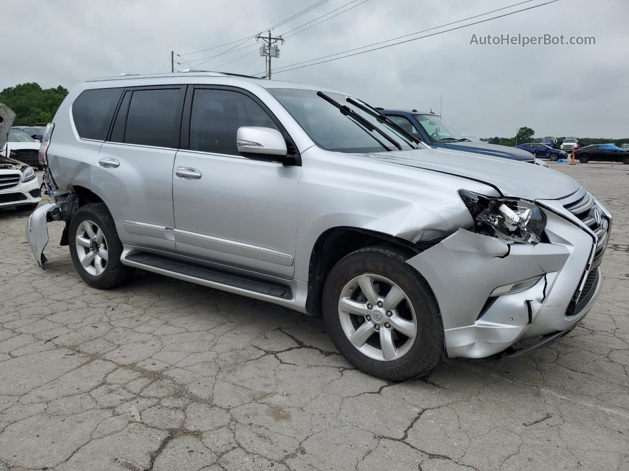 2017 Lexus Gx 460 Серебряный vin: JTJBM7FX6H5163676