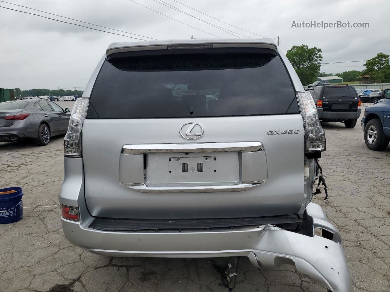 2017 Lexus Gx 460 Silver vin: JTJBM7FX6H5163676