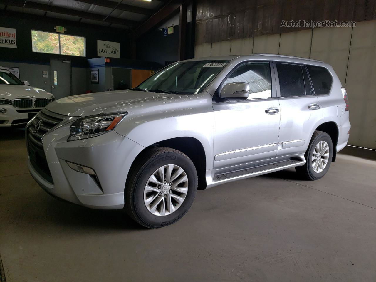 2017 Lexus Gx 460 Silver vin: JTJBM7FX6H5168683