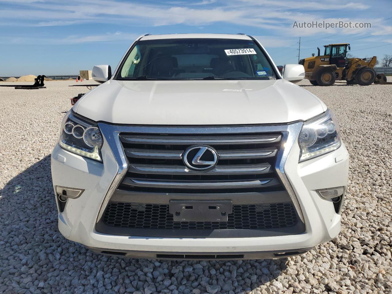 2017 Lexus Gx 460 White vin: JTJBM7FX6H5173236