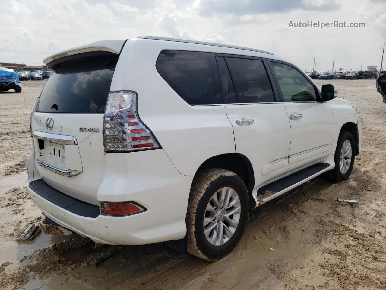 2017 Lexus Gx 460 White vin: JTJBM7FX6H5180204