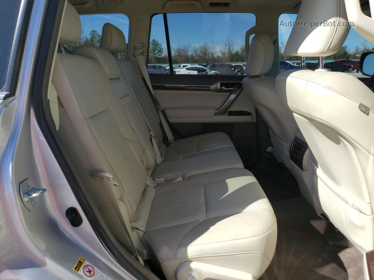 2015 Lexus Gx 460 Silver vin: JTJBM7FX7F5103452