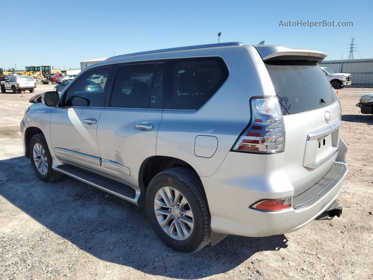 2015 Lexus Gx 460 Silver vin: JTJBM7FX7F5103452