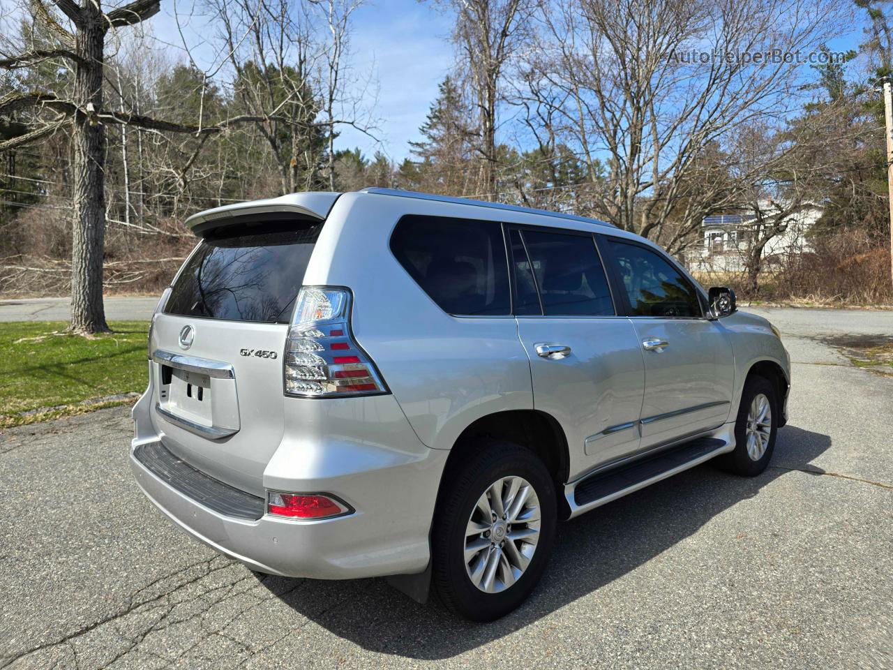 2015 Lexus Gx 460 Silver vin: JTJBM7FX7F5108165