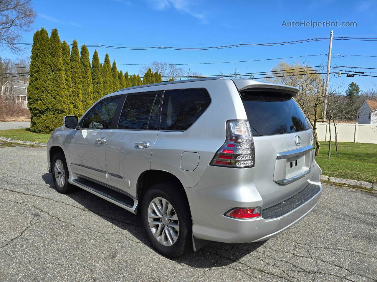 2015 Lexus Gx 460 Silver vin: JTJBM7FX7F5108165