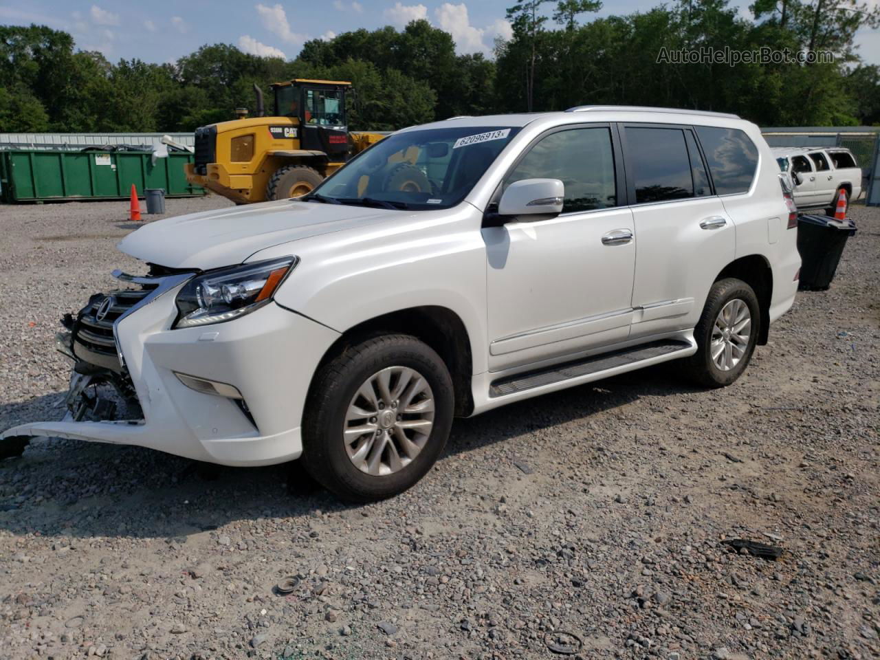 2017 Lexus Gx 460 White vin: JTJBM7FX7H5158132