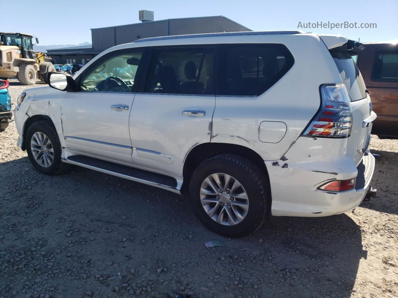 2017 Lexus Gx 460 White vin: JTJBM7FX7H5159037