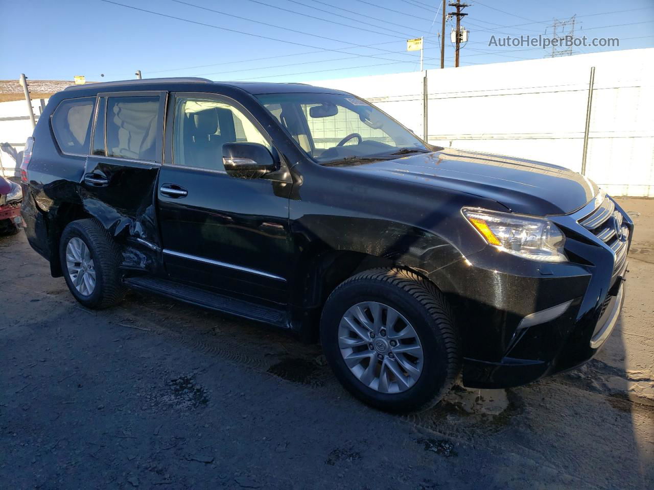 2017 Lexus Gx 460 Black vin: JTJBM7FX7H5170782