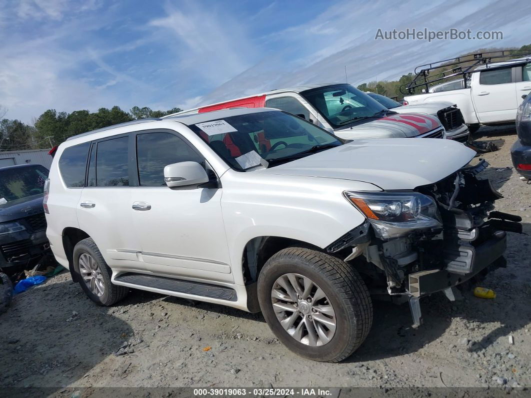 2015 Lexus 460 White vin: JTJBM7FX8F5091117