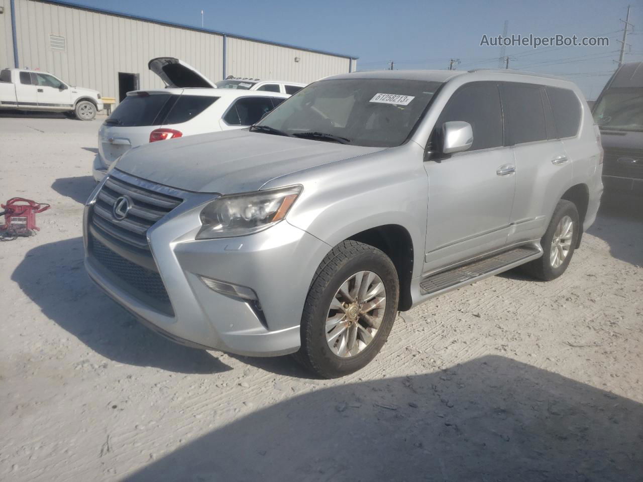 2015 Lexus Gx 460 Silver vin: JTJBM7FX8F5103430