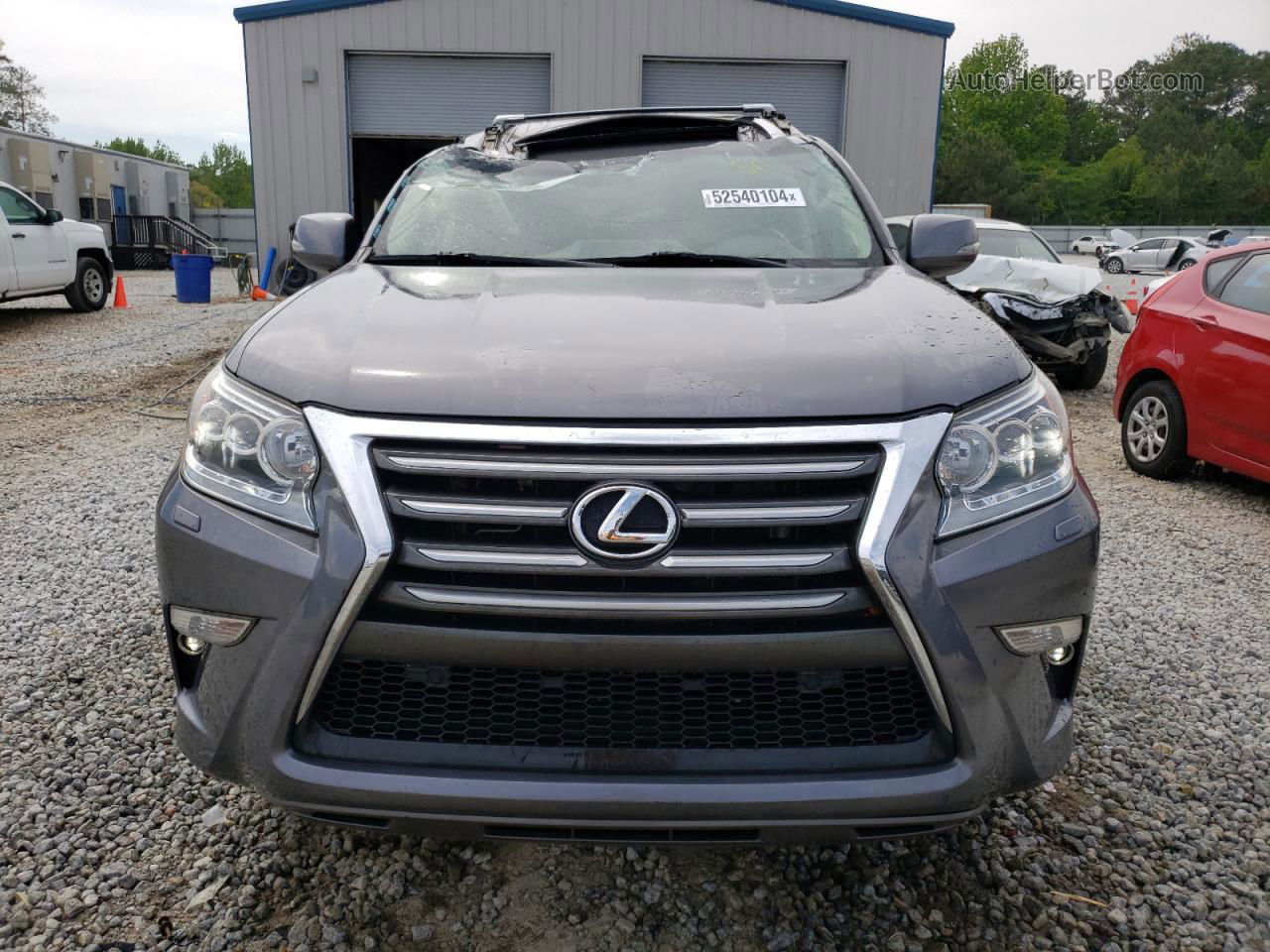 2015 Lexus Gx 460 Gray vin: JTJBM7FX8F5111821