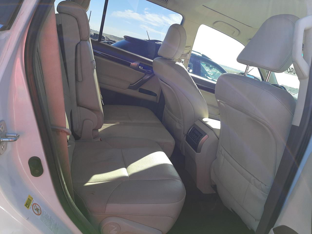 2015 Lexus Gx 460 White vin: JTJBM7FX8F5112337