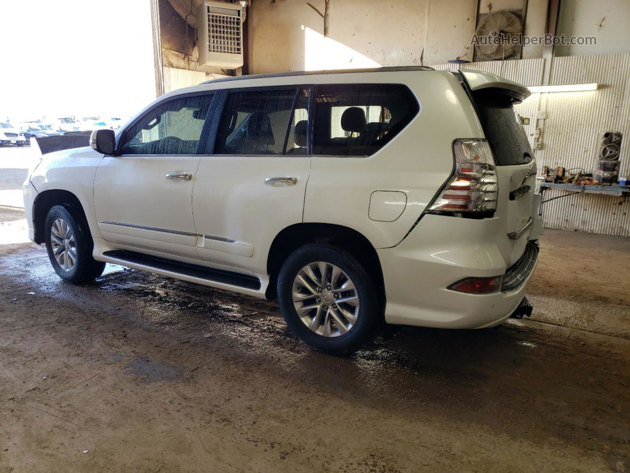 2015 Lexus Gx 460 White vin: JTJBM7FX8F5117229