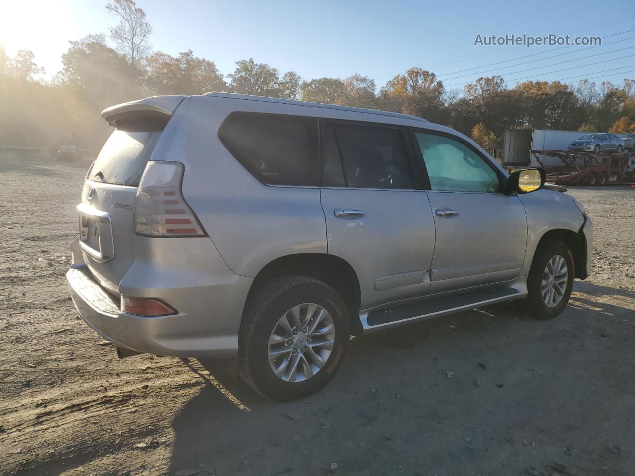 2015 Lexus Gx 460 Silver vin: JTJBM7FX8F5119207