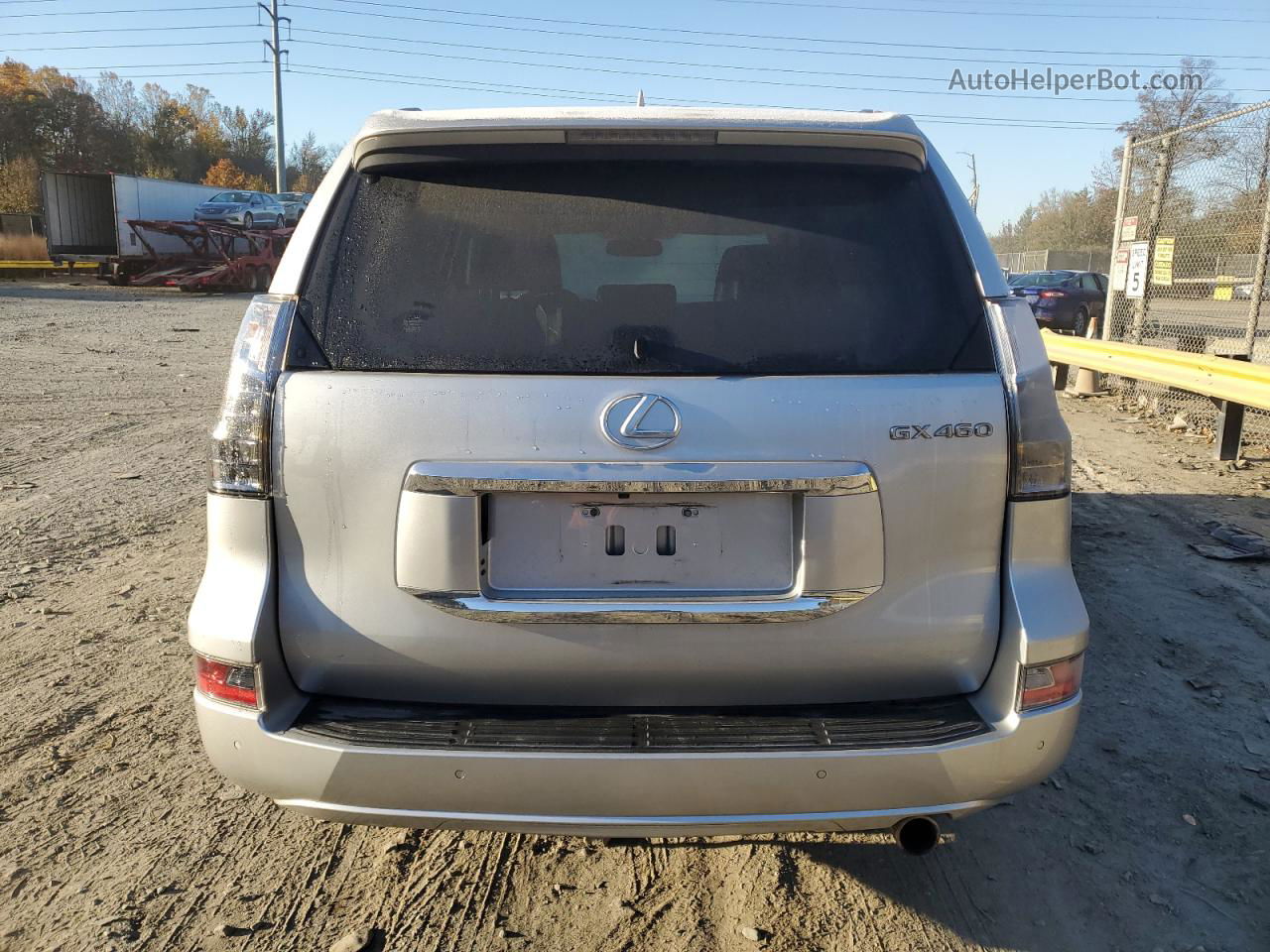 2015 Lexus Gx 460 Silver vin: JTJBM7FX8F5119207