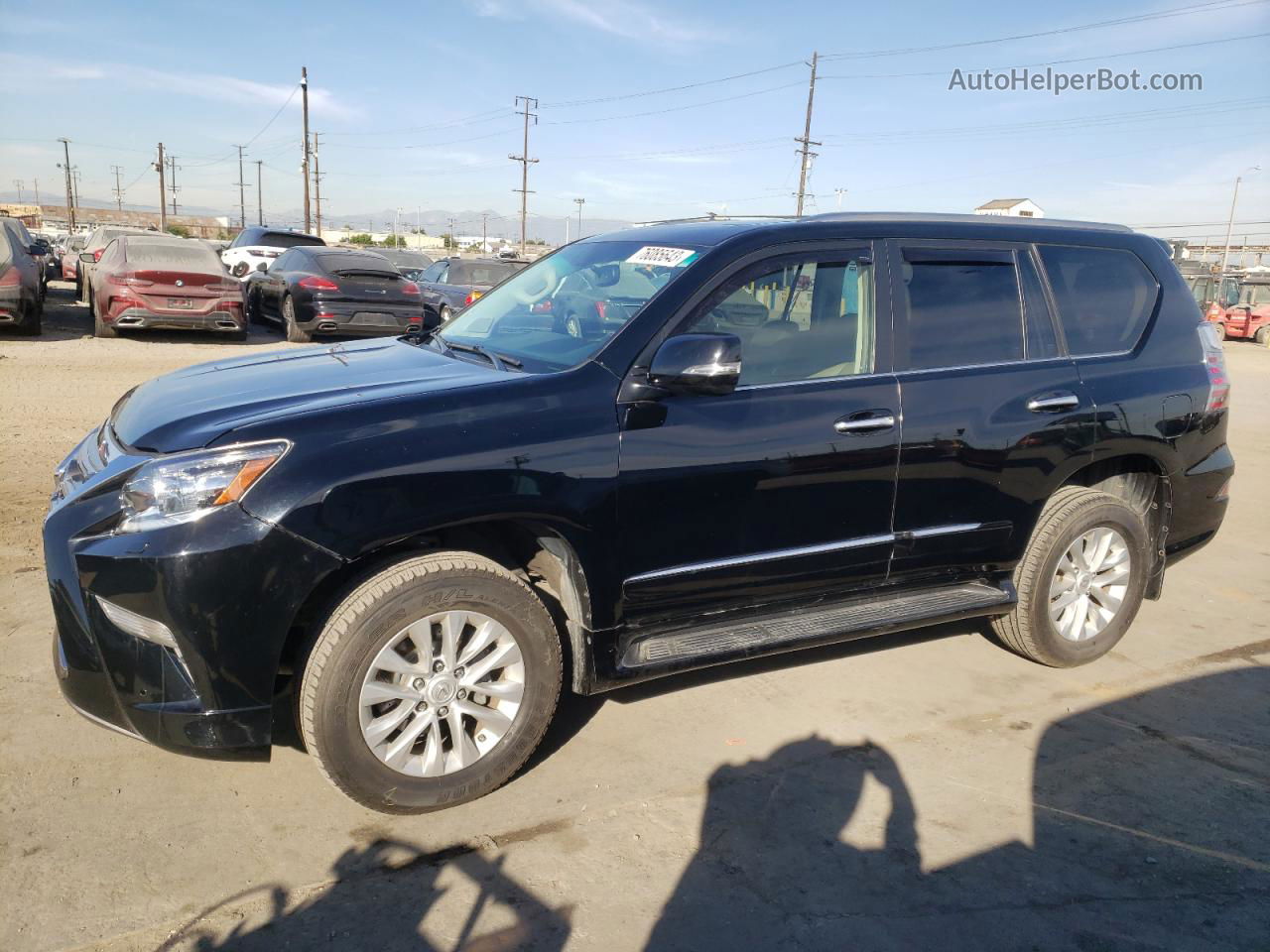 2017 Lexus Gx 460 Black vin: JTJBM7FX8H5153165