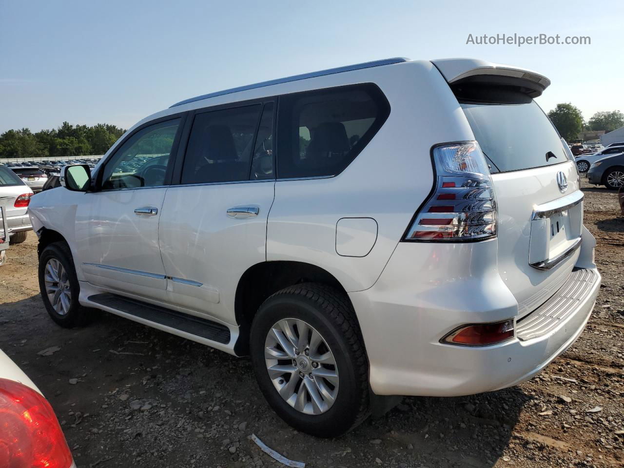 2017 Lexus Gx 460 White vin: JTJBM7FX8H5160133