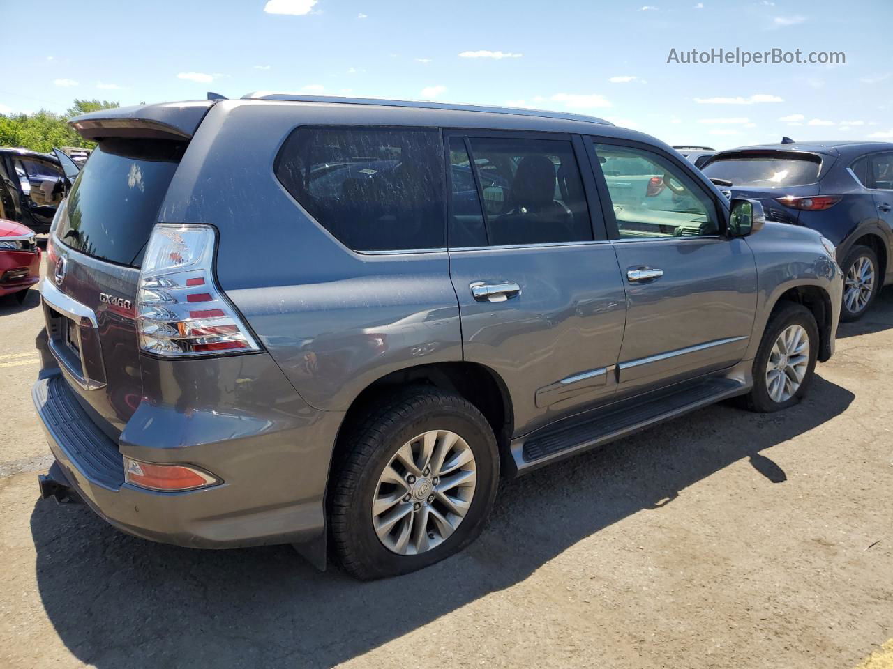 2017 Lexus Gx 460 Gray vin: JTJBM7FX8H5165462