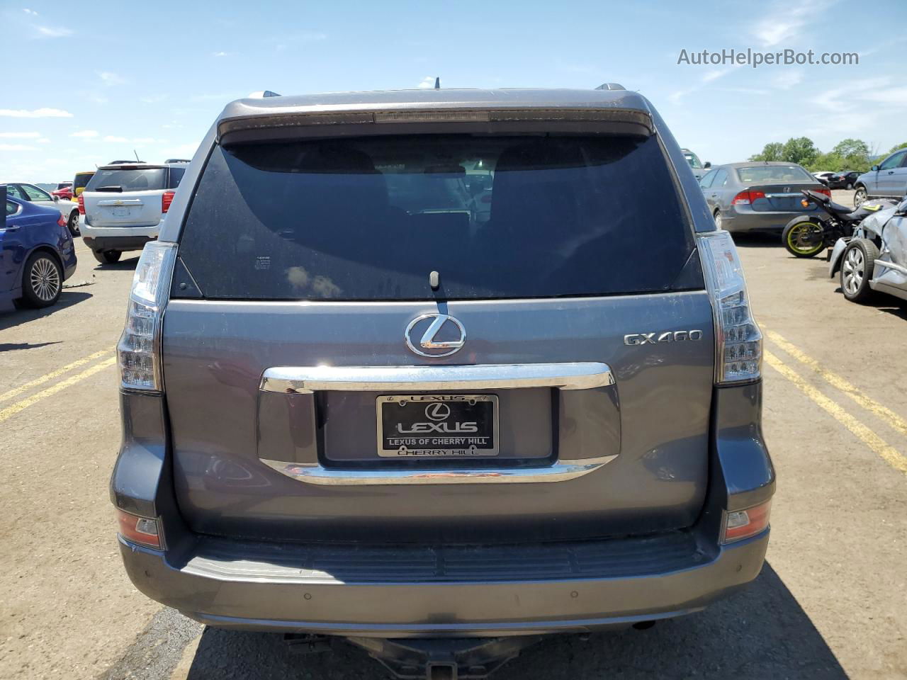 2017 Lexus Gx 460 Gray vin: JTJBM7FX8H5165462