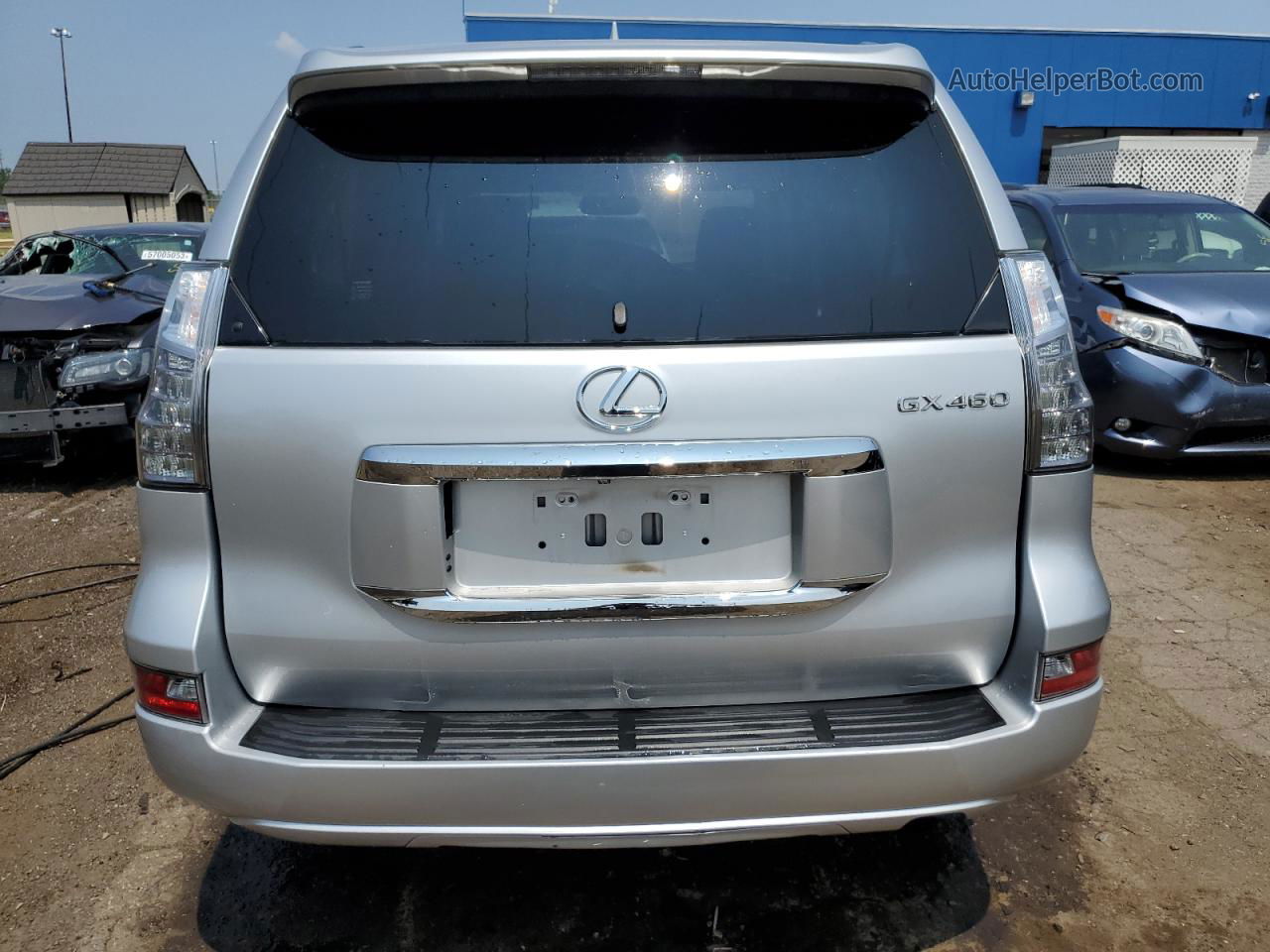 2017 Lexus Gx 460 Silver vin: JTJBM7FX8H5165655