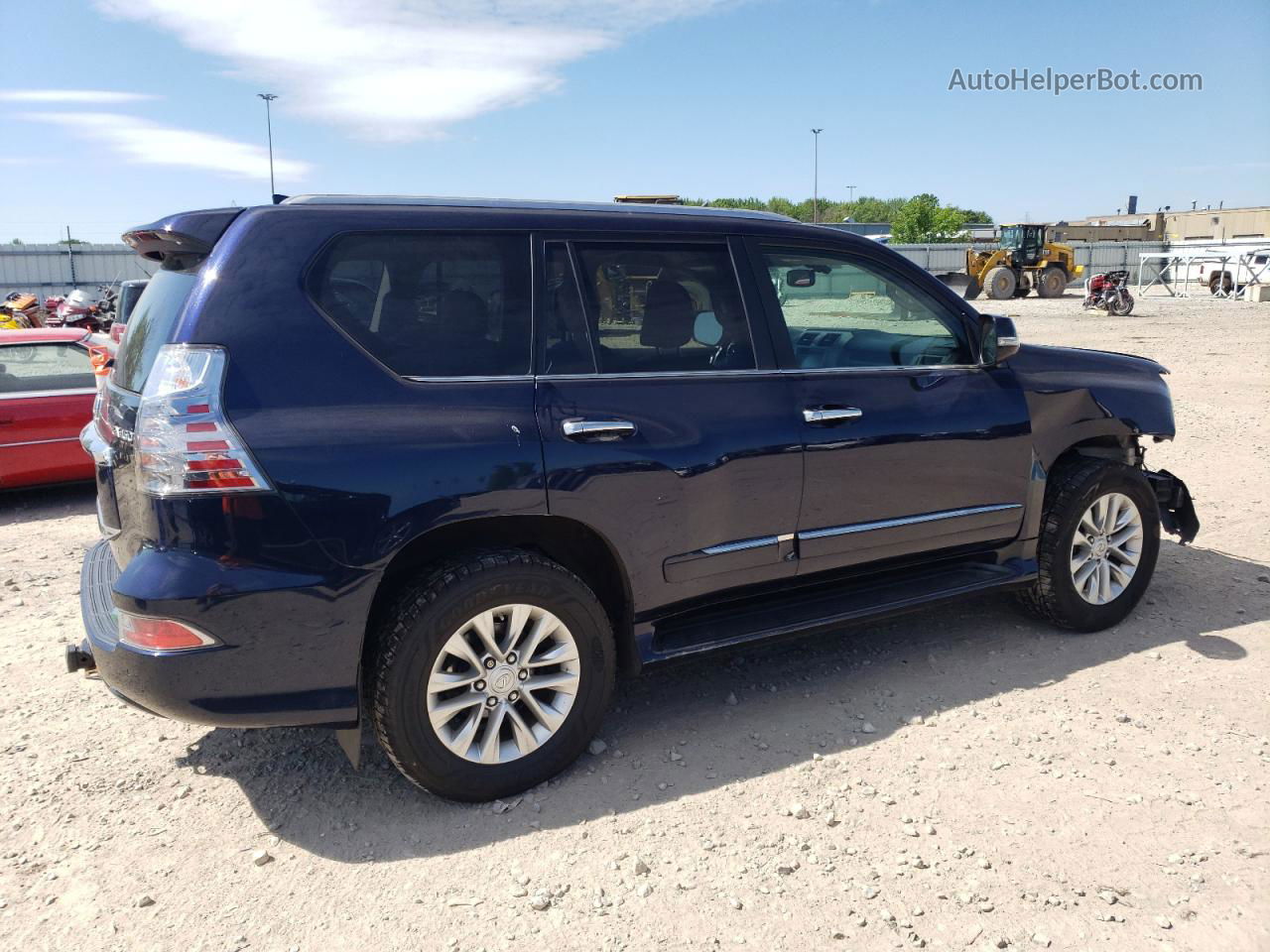 2017 Lexus Gx 460 Синий vin: JTJBM7FX8H5174100