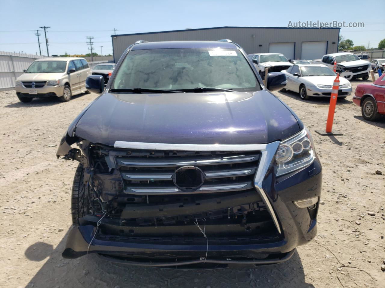 2017 Lexus Gx 460 Blue vin: JTJBM7FX8H5174100