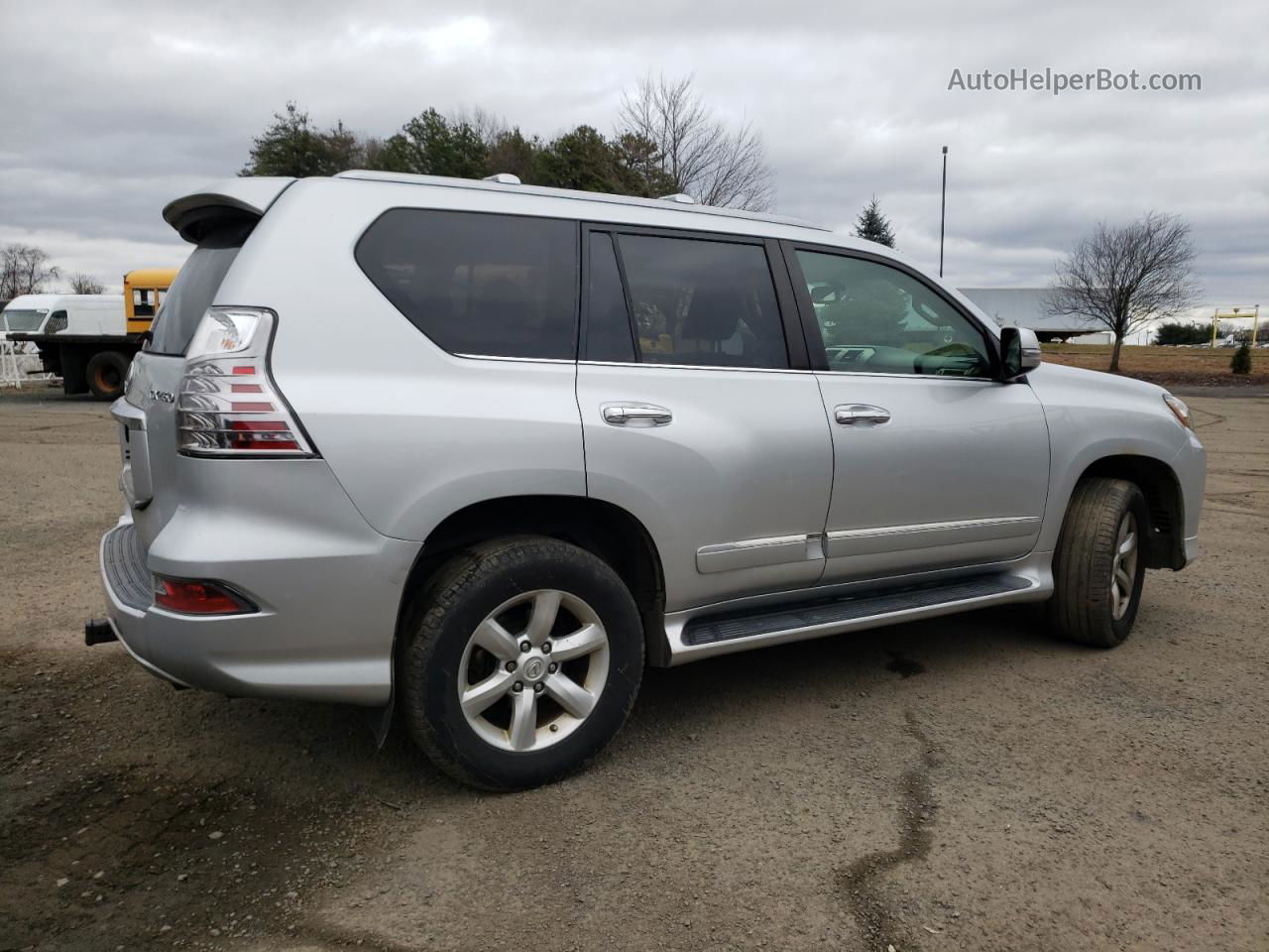 2015 Lexus Gx 460 Silver vin: JTJBM7FX9F5090848