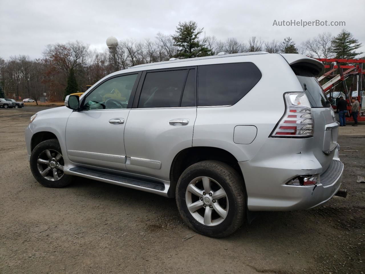 2015 Lexus Gx 460 Silver vin: JTJBM7FX9F5090848