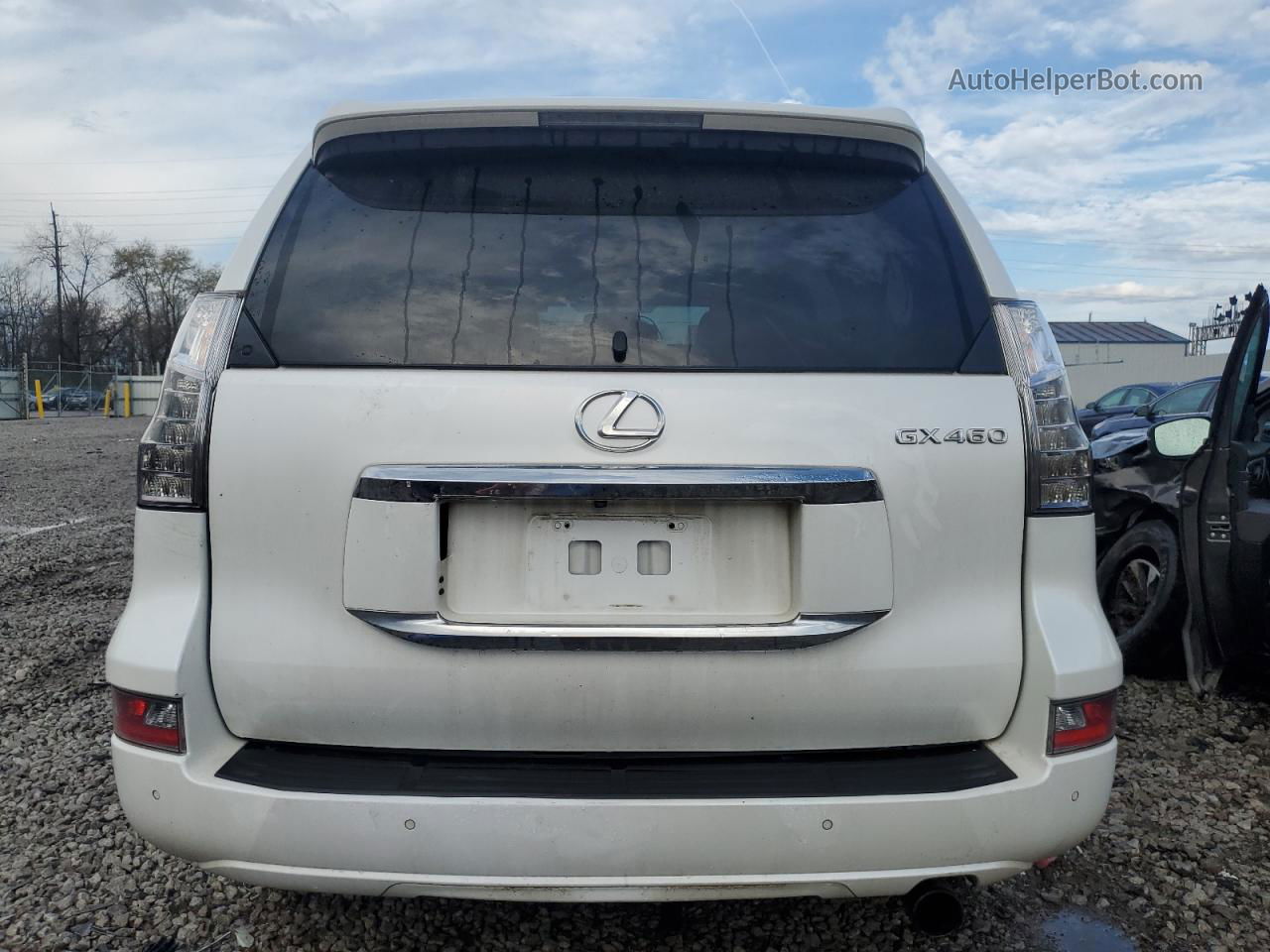 2015 Lexus Gx 460 White vin: JTJBM7FX9F5091921