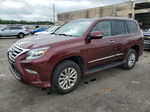 2015 Lexus Gx 460 Burgundy vin: JTJBM7FX9F5098688