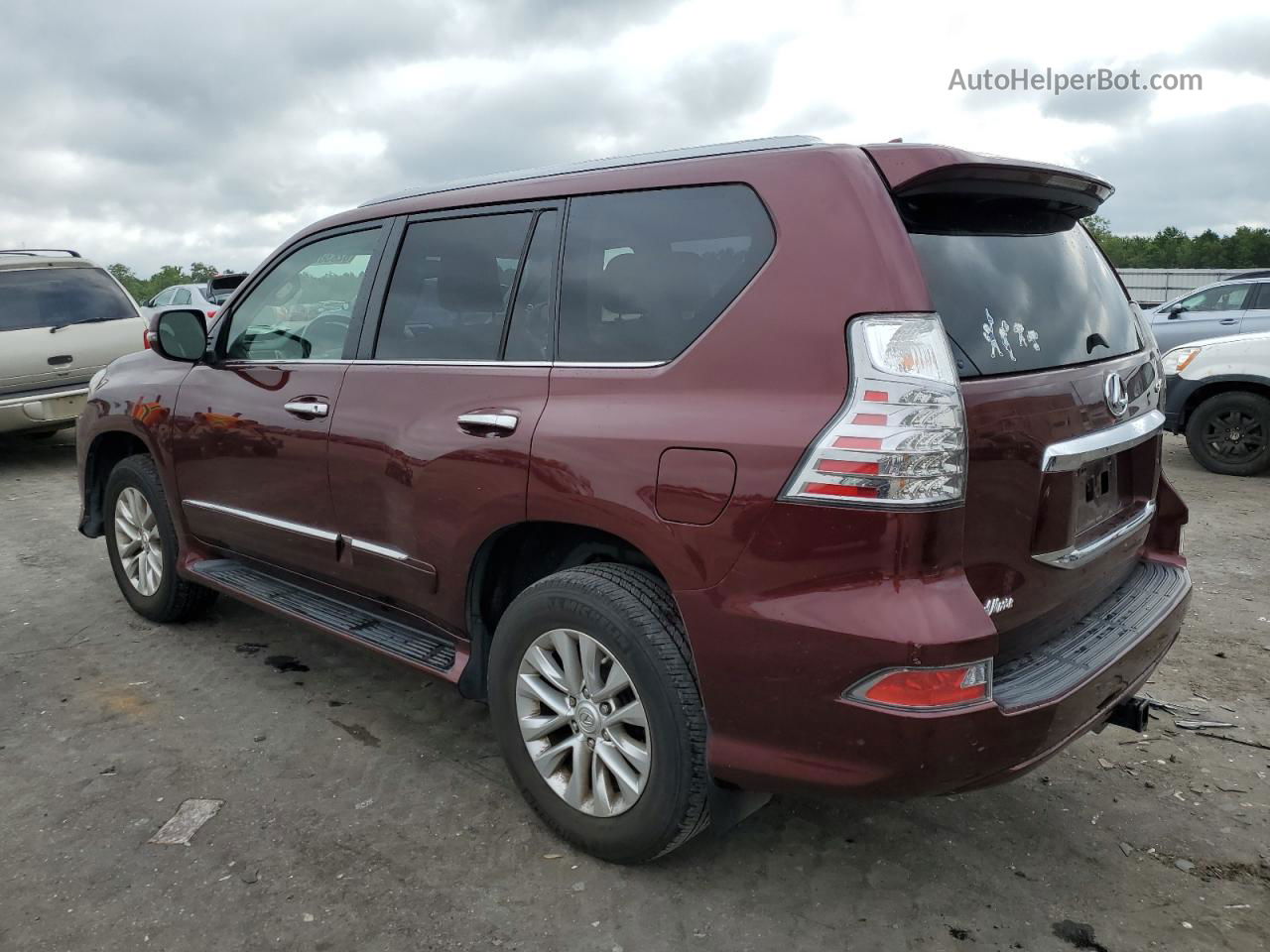 2015 Lexus Gx 460 Burgundy vin: JTJBM7FX9F5098688