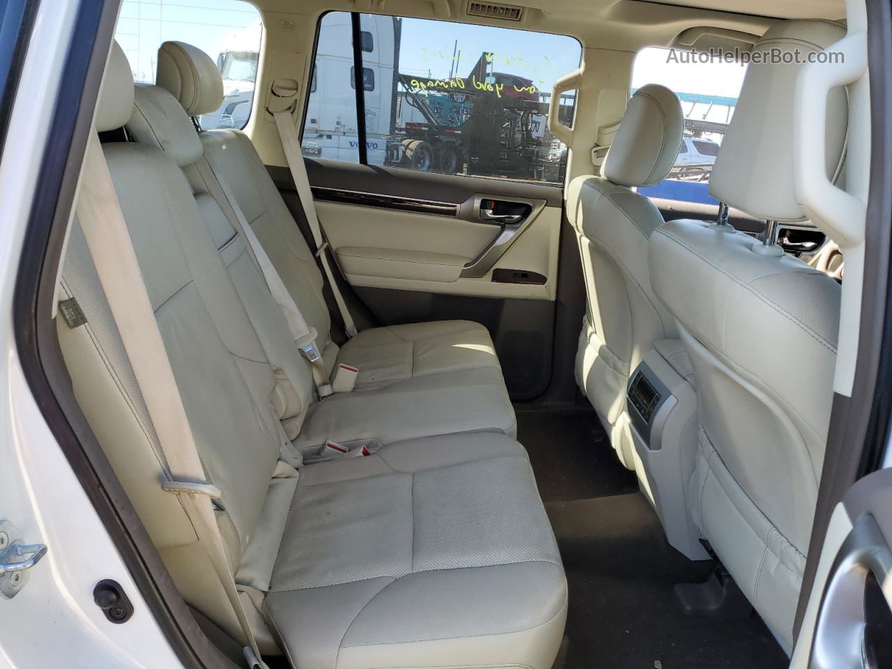 2015 Lexus Gx 460 White vin: JTJBM7FX9F5101010