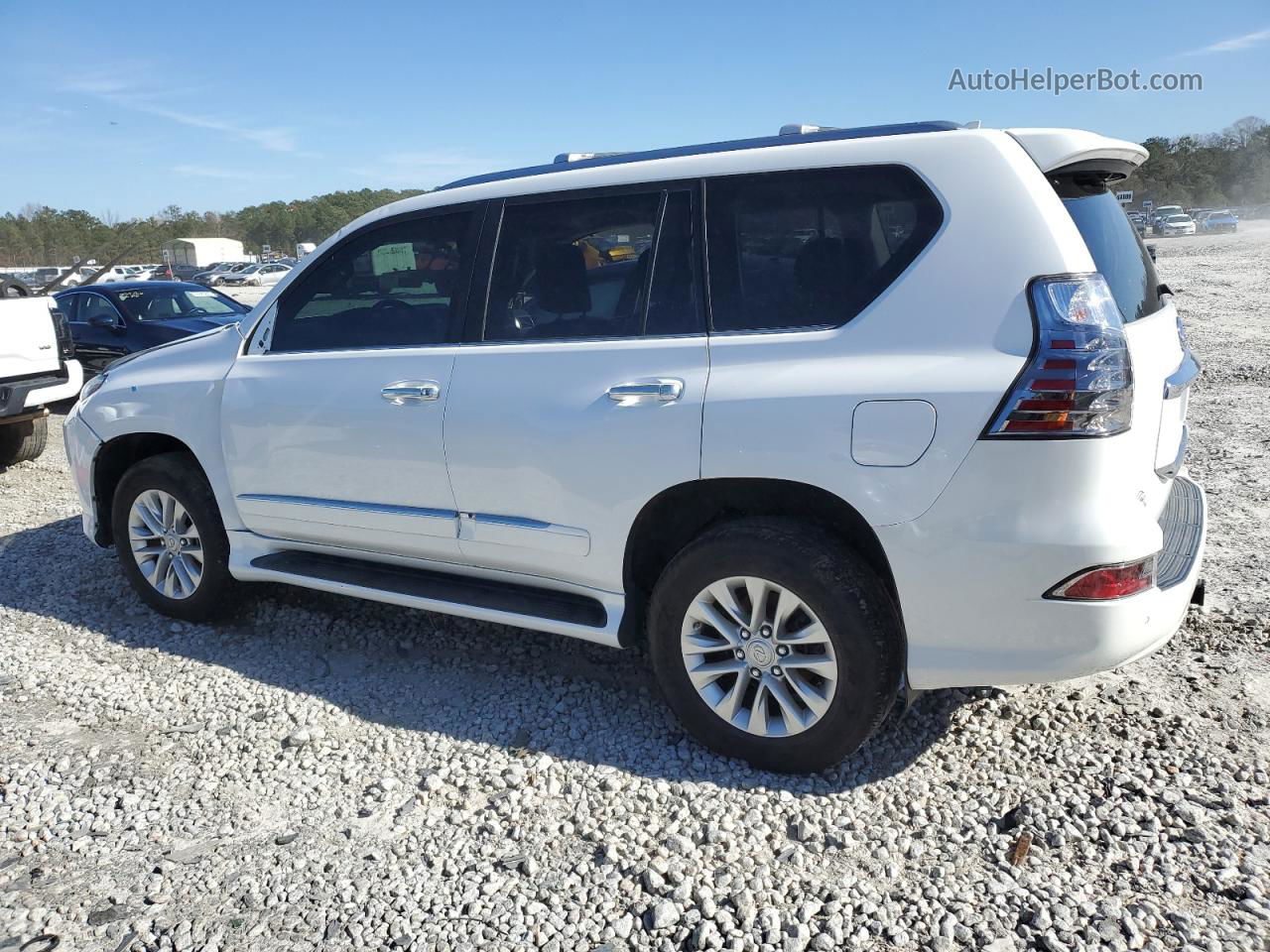 2015 Lexus Gx 460 White vin: JTJBM7FX9F5104098