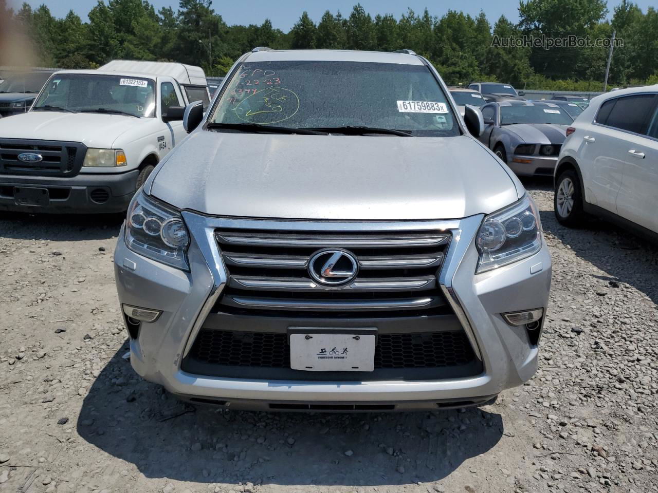 2017 Lexus Gx 460 Silver vin: JTJBM7FX9H5162358