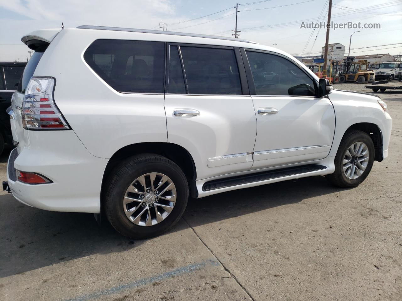 2017 Lexus Gx 460 White vin: JTJBM7FX9H5174266