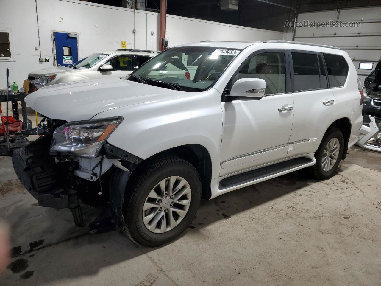 2017 Lexus Gx 460 White vin: JTJBM7FX9H5176762