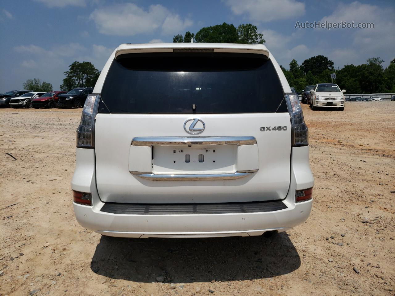 2017 Lexus Gx 460 White vin: JTJBM7FX9H5181007