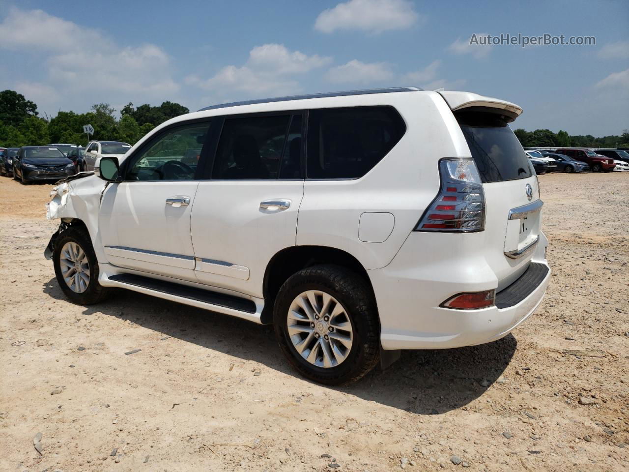 2017 Lexus Gx 460 White vin: JTJBM7FX9H5181007