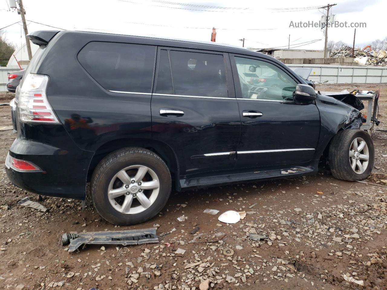 2015 Lexus Gx 460 Black vin: JTJBM7FXXF5100707