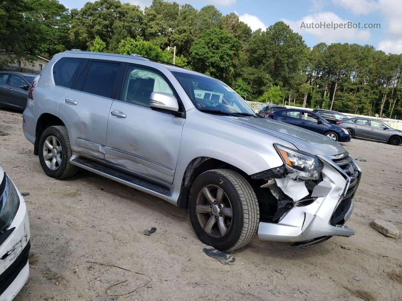 2015 Lexus Gx 460 Серебряный vin: JTJBM7FXXF5103364