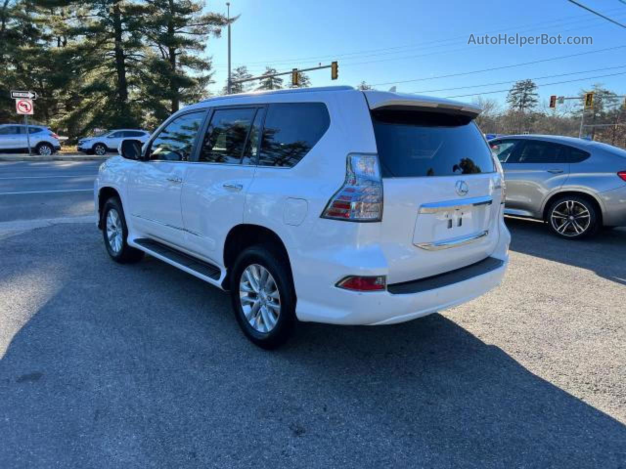 2015 Lexus Gx 460 White vin: JTJBM7FXXF5114865