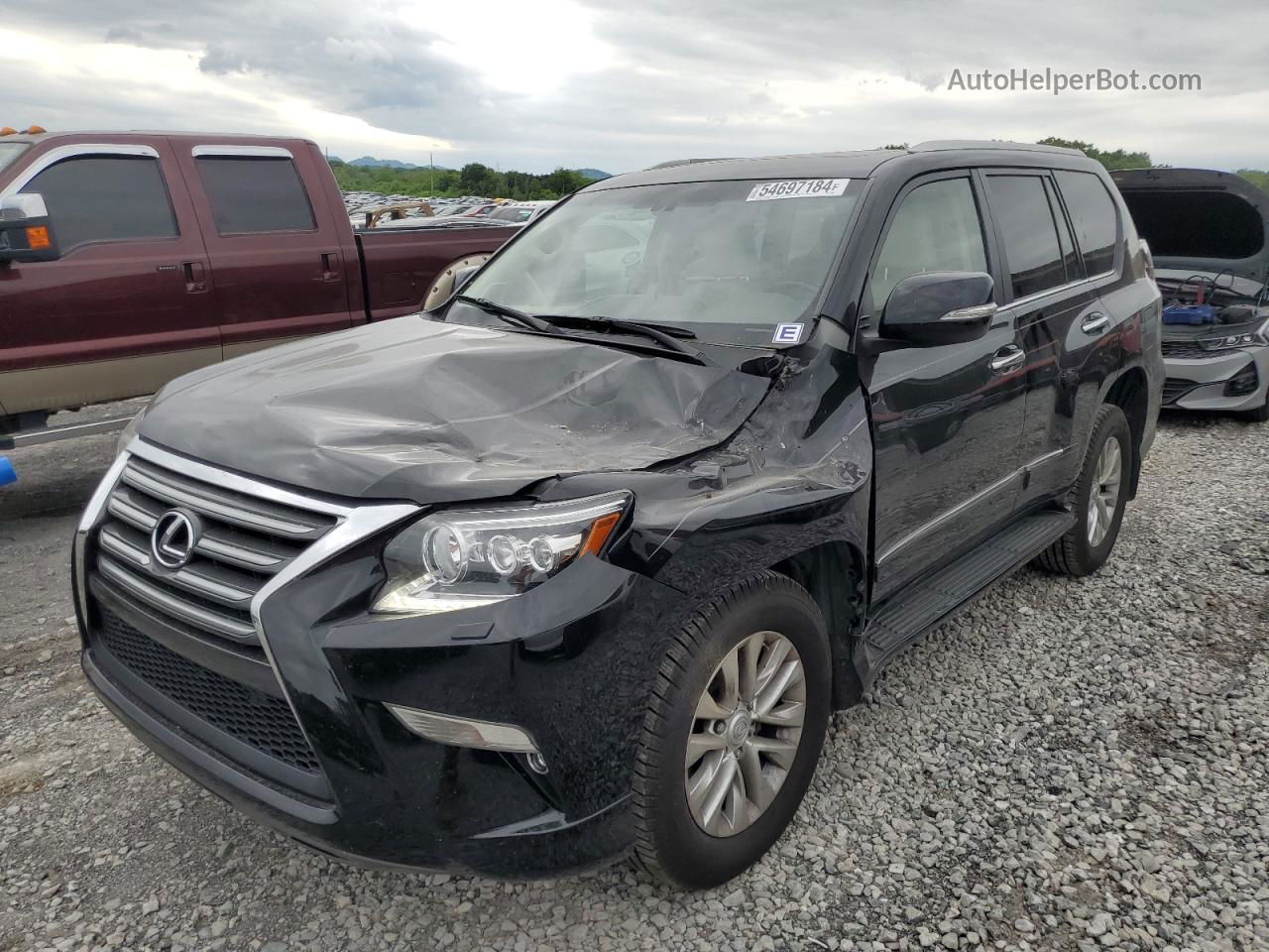 2015 Lexus Gx 460 Black vin: JTJBM7FXXF5115045